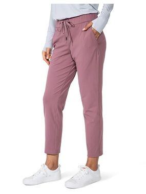 NWT G Gradual Cropped Pants Deep Pockets 7/8 Stretch Ankle Sweatpants Active